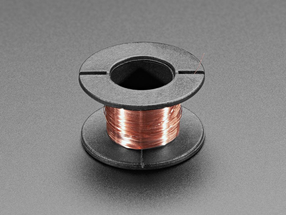 Enameled Copper Magnet Wire – 11 meters / 0.1mm diameter