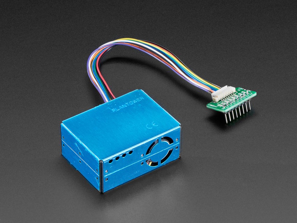 PM2.5 Air Quality Sensor and Breadboard Adapter Kit - PMS5003