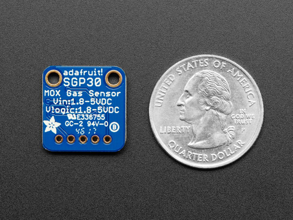 Adafruit SGP30 Air Quality Sensor Breakout - VOC and eCO2