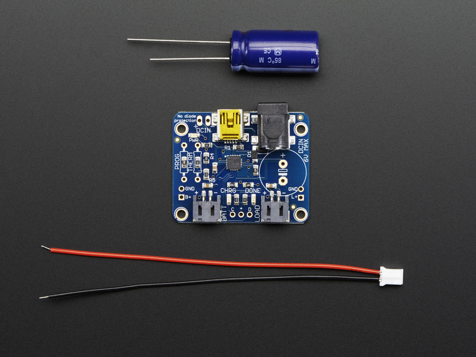 USB / DC / Solar Lithium Ion/Polymer charger - v2