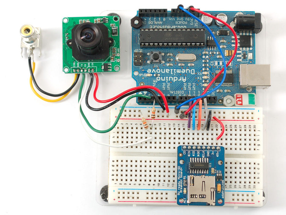 TTL Serial JPEG Camera with NTSC Video
