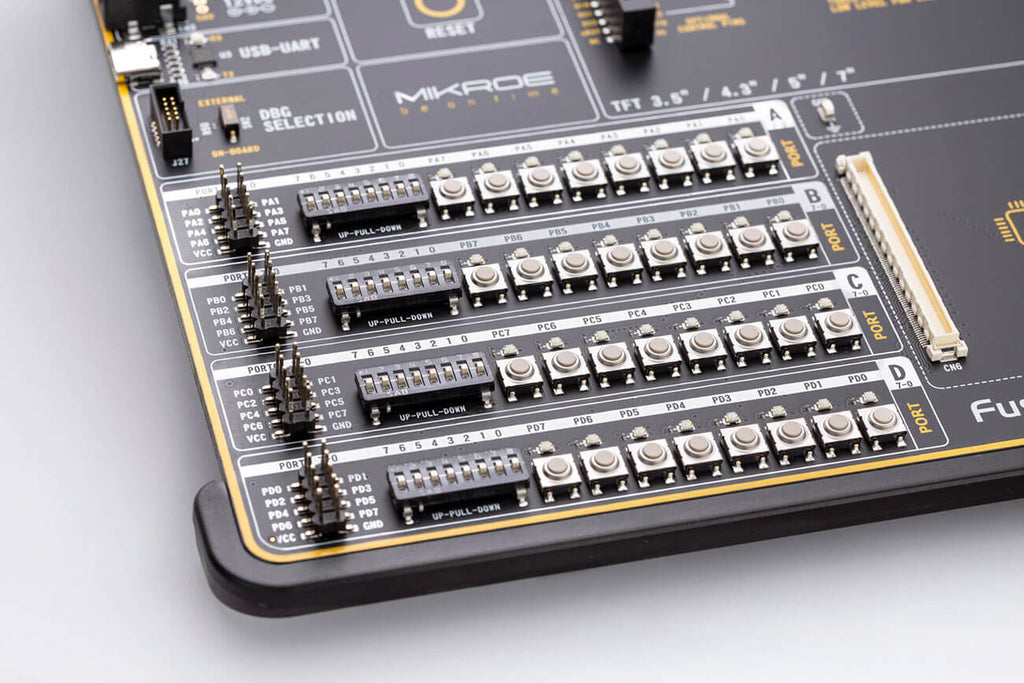 Fusion for ARM v8 + MCU CARD for STM32 STM32F407ZG