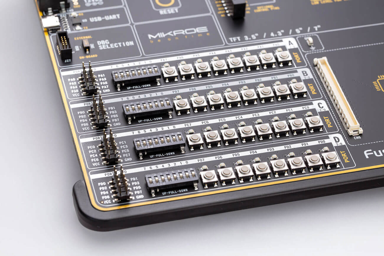 Fusion for ARM v8 + MCU CARD for STM32 STM32F407ZG