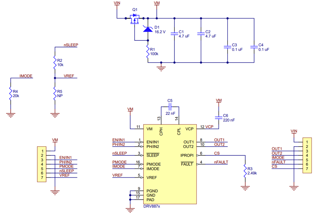 DRV8876 Single Brushed DC Motor Driver Carrier