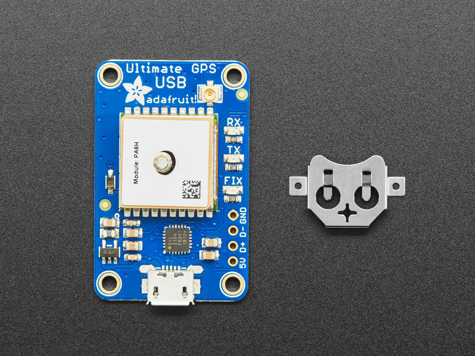 Adafruit Ultimate GPS with USB - 66 channel w/10 Hz updates