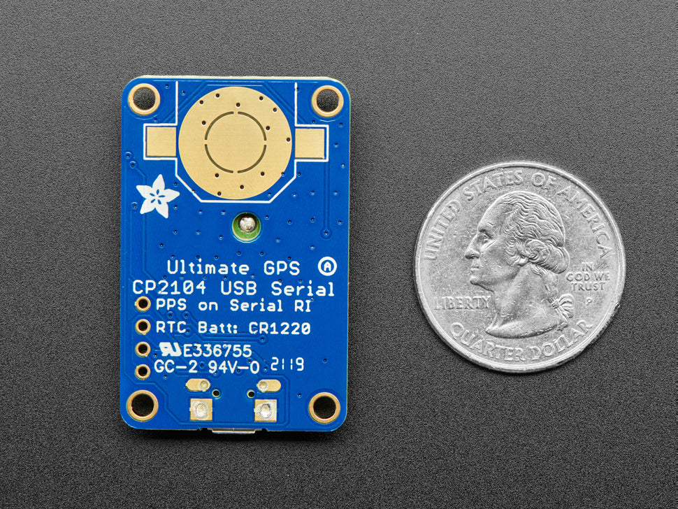 Adafruit Ultimate GPS with USB - 66 channel w/10 Hz updates