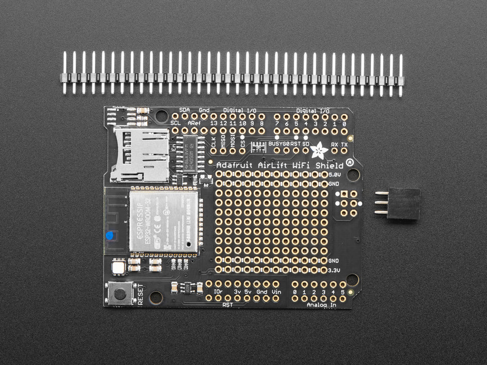 Adafruit AirLift Shield - ESP32 WiFi Co-Processor