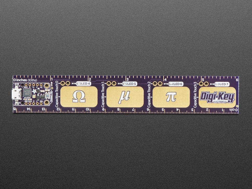 Adafruit PyRuler - Engineer Reference Ruler with CircuitPython