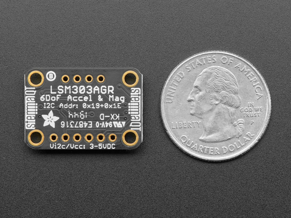 Adafruit LSM303AGR Accelerometer Magnetometer - STEMMA QT Qwiic