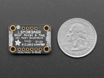 Adafruit LSM303AGR Accelerometer Magnetometer - STEMMA QT Qwiic