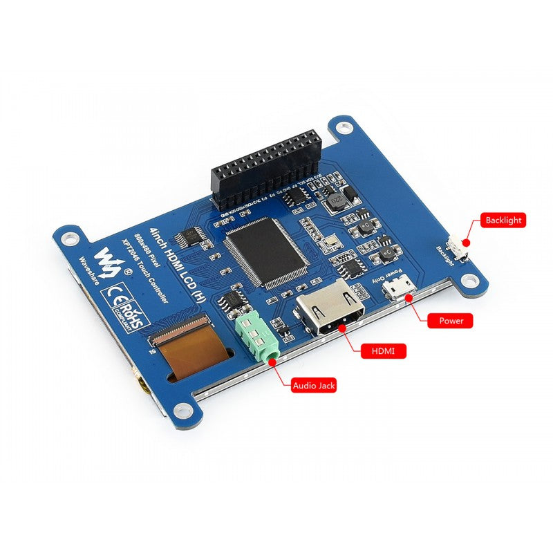 4inch HDMI LCD (H), 480x800, IPS