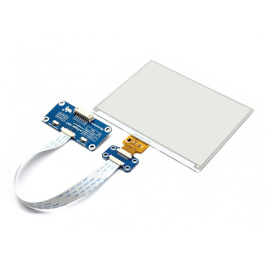 600x448, 5.83inch E-Ink display HAT for Raspberry Pi, yellow/black/white three-color