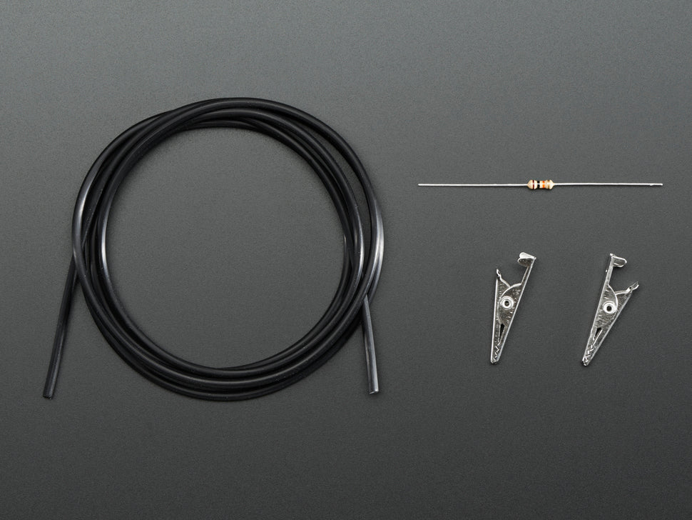 Conductive Rubber Cord Stretch Sensor + extras