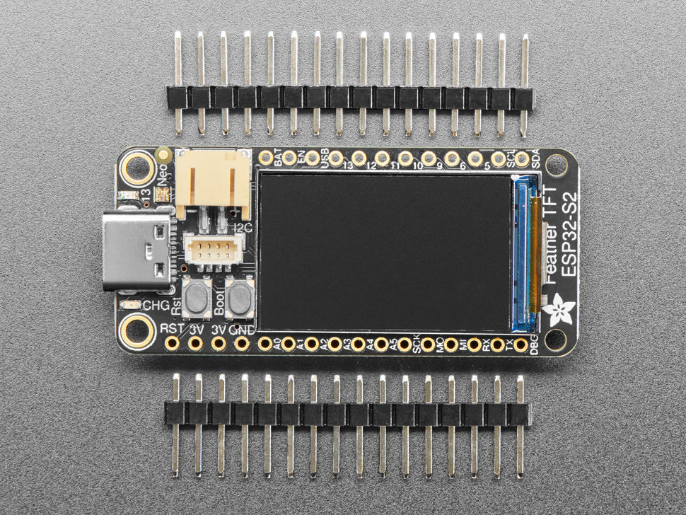 Adafruit ESP32-S2 TFT Feather - 4MB Flash, 2MB PSRAM, STEMMA QT