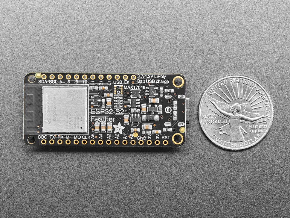 Adafruit ESP32-S2 TFT Feather - 4MB Flash, 2MB PSRAM, STEMMA QT