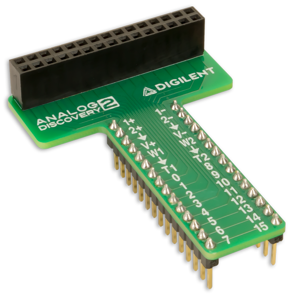 Breadboard Breakout for Analog Discovery