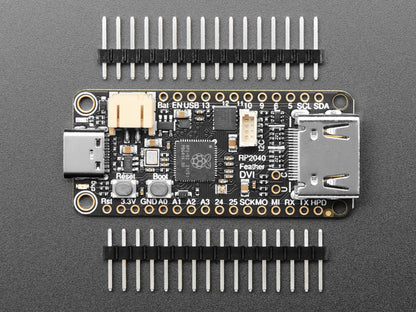 Adafruit Feather RP2040 with DVI Output Port - Works with HDMI