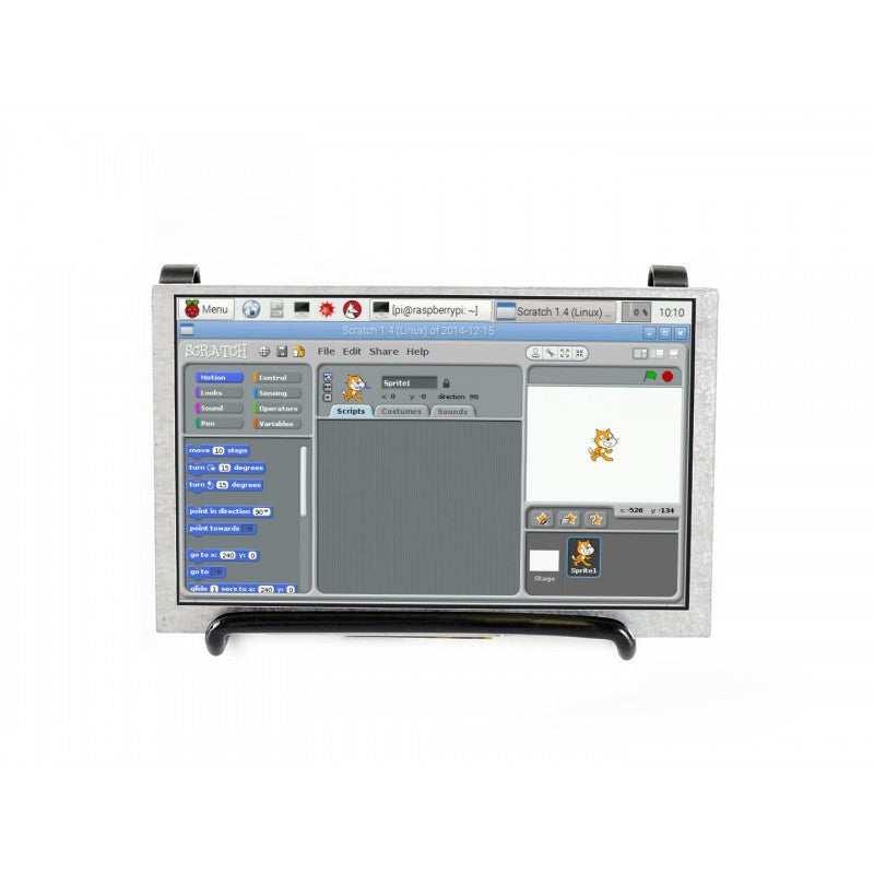 5inch IPS Display for Raspberry Pi, DPI interface, no Touch, 800x480