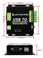 USB TO RS232 / RS485 / TTL Industrial Isolated Converter