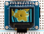 OLED Breakout Board - 16-bit Color 0.96" w/microSD holder
