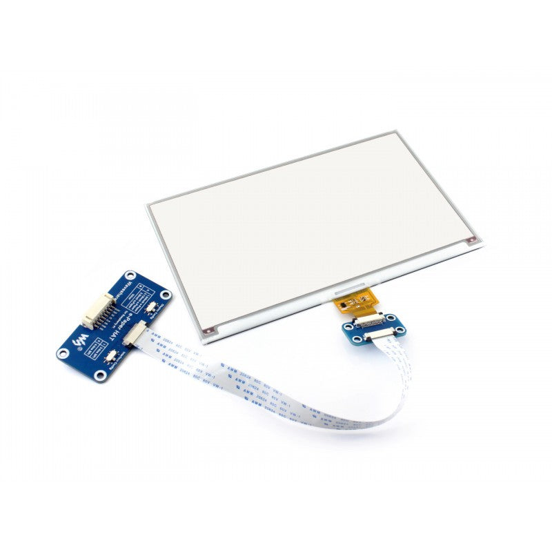 800×480, 7.5inch E-Ink display HAT for Raspberry Pi