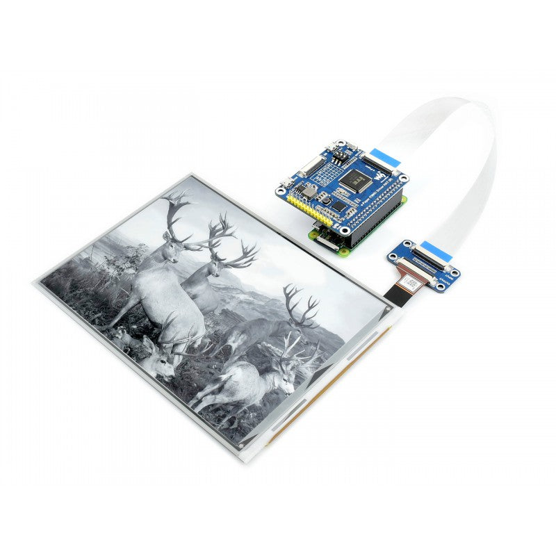 1872×1404, 7.8inch E-Ink display HAT for Raspberry Pi