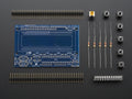 Adafruit I2C Controlled + Keypad Shield Kit for 16x2 LCD