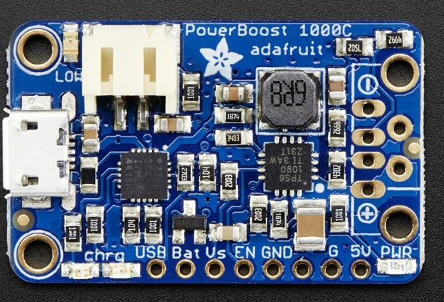 PowerBoost 1000 Charger - Rechargeable 5V Lipo USB Boost @ 1A - 1000C