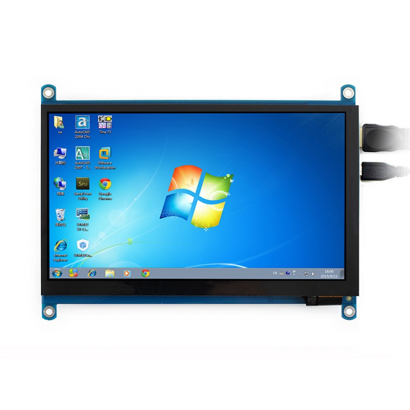 7inch HDMI LCD (H), 1024x600, IPS