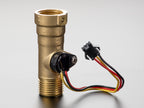 Liquid Flow Meter - Brass 1/2" Nominal Threaded