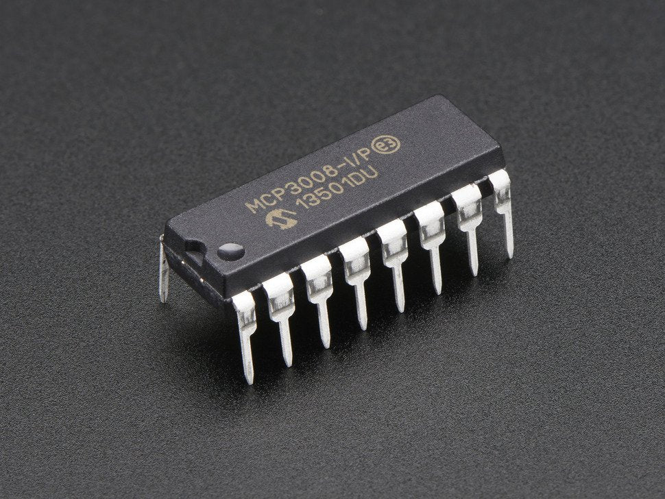 MCP3008 - 8-Channel 10-Bit ADC With SPI Interface