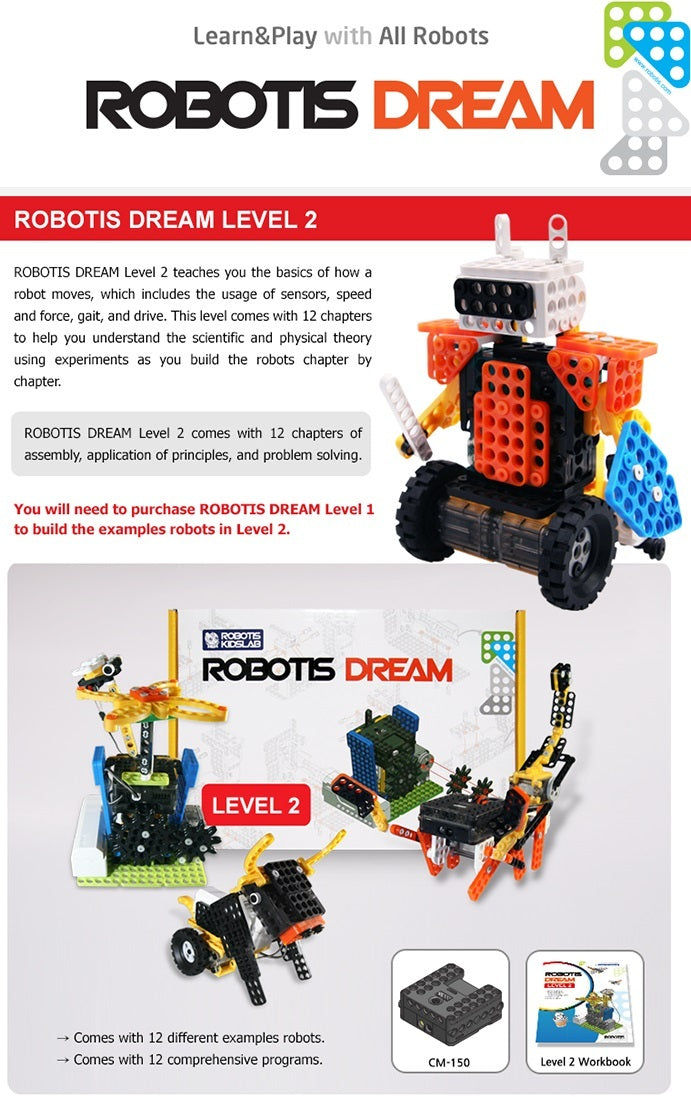 ROBOTIS DREAM LEVEL 2 EXPANSION KIT