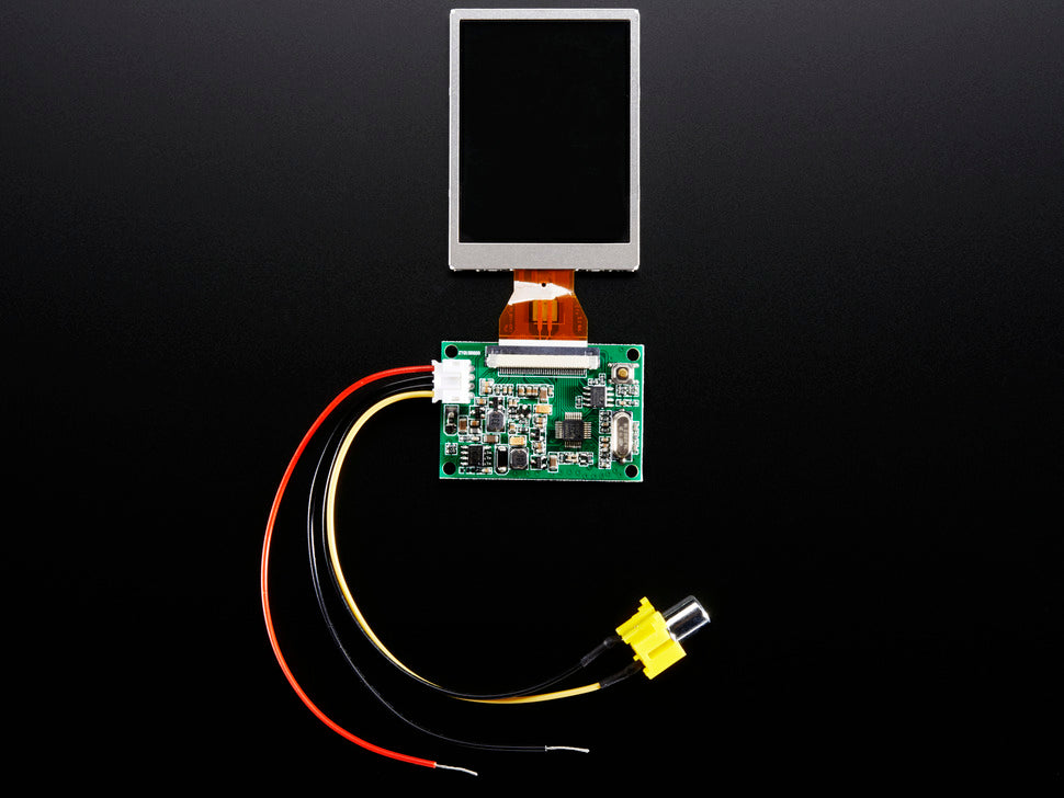 NTSC/PAL (Television) TFT Display - 2.5" Diagonal