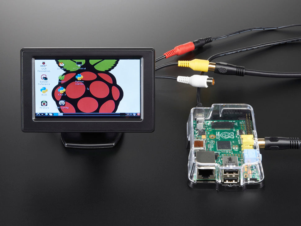 NTSC/PAL (Television) TFT Display - 4.3" Diagonal