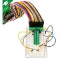 Breadboard Breakout with Ribbon Cable for Analog Discovery