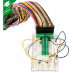Breadboard Breakout with Ribbon Cable for Analog Discovery