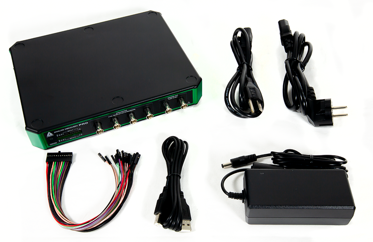 Analog Discovery Pro 3000 Series: Portable High Resolution Mixed Signal Oscilloscopes ADP3450