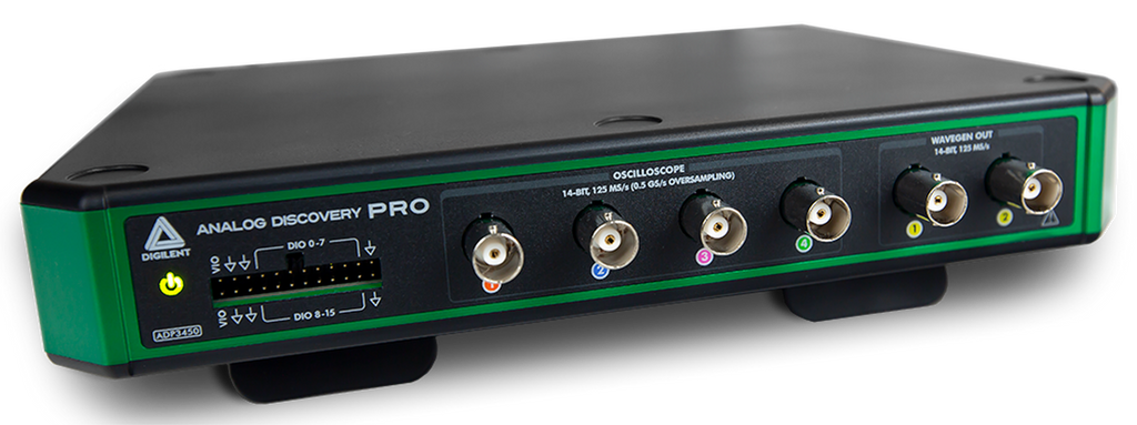 Analog Discovery Pro ADP3450: Portable High Resolution Mixed Signal Oscilloscope