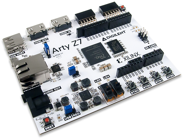 Arty Z7-20: APSoC Zynq-7000 Development Board for Makers and Hobbyists