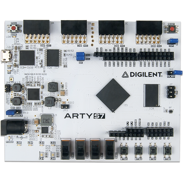 Arty S7-50: Spartan-7 FPGA Board for Makers and Hobbyists