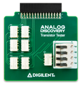 Transistor Tester for Analog Discovery: Enables Characteristic Curve Tracing for Diodes and Transist