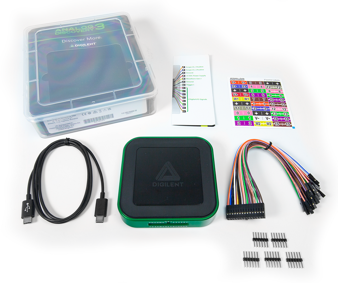 Analog Discovery 3 - USB Oscilloscope and Logic Analyzer