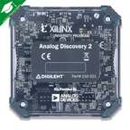 Analog Discovery 2: 100MS/s USB Oscilloscope, Logic Analyzer and Variable Power Supply