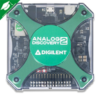 Analog Discovery 2: 100MS/s USB Oscilloscope, Logic Analyzer and Variable Power Supply