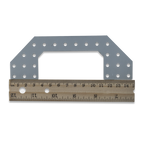 Angled Plate Expansion Kit: Punched Metal Expansion Plate for Digilent Robot Kits