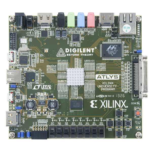 Atlys Spartan-6 FPGA Trainer Board