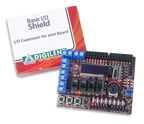 Basic I/O Shield: Input/Output Expansion Add-on Board with OLED Display