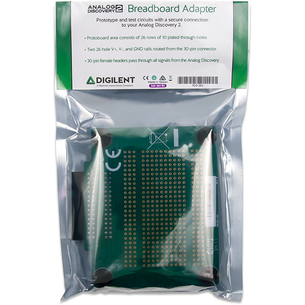 Breadboard Adapter for Analog Discovery
