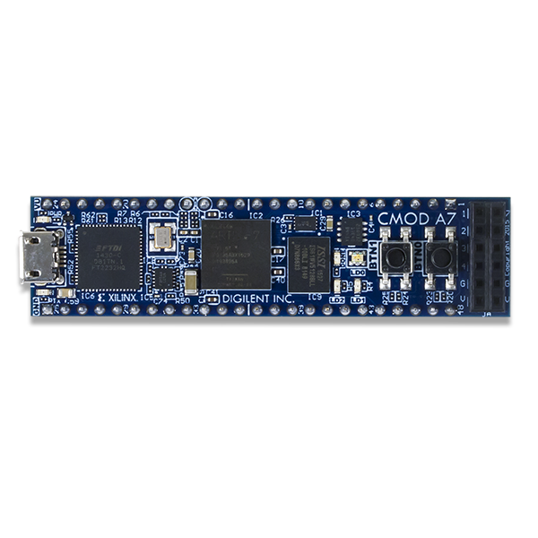 Cmod A7-15T: Breadboardable Artix-7 FPGA Module