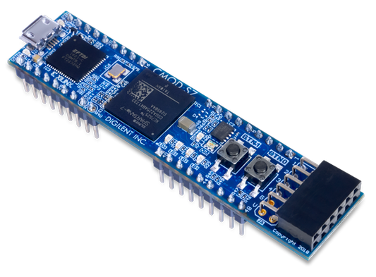 Cmod S7: Breadboardable Spartan-7 FPGA Module